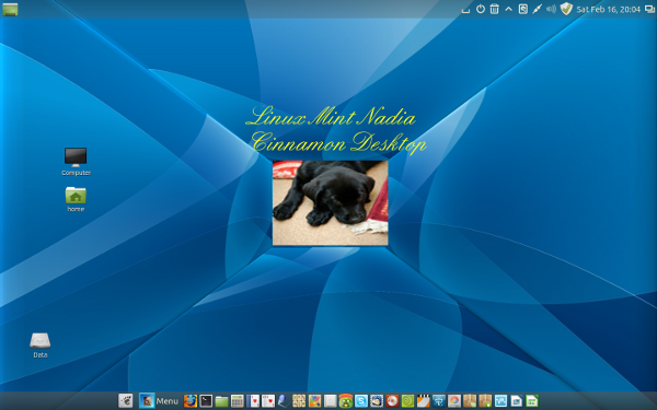 Linux Mint14 - Nadia